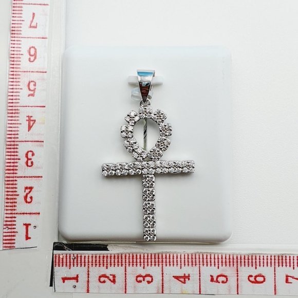 925 Sterling Silver Cubic Zirconia Pendant, U19254736 - Picture 5 of 11